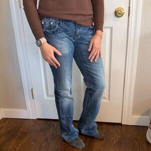 Miss Me low rise boot cut Women's Jeans size 30